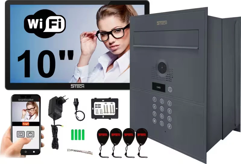wideodomofon ze skrzynką na listy 5tech